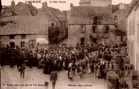 Locminé - La Rue Neuve - Marché aux Cochons