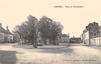 Dornes - Place et Promenade