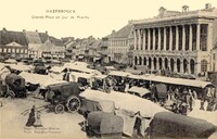 Grande Place un jour de Marché