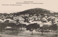 Un Boulevard à Nouméa