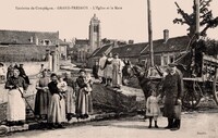 Grandfresnoy - L'Eglise et la Mairie