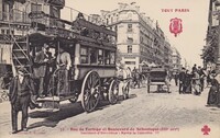 Rue Turbigo et Boulevard de Sébastopol