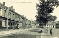 Un côté de la Place Marmottan
