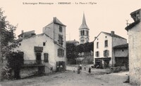 Chidrac - La Place et L'Eglise