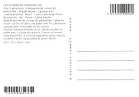 Grenouilles à la Crème.