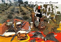 Cailles sur Canapé