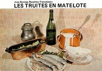 Les Truites en Matelote