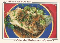 Aile de raie aux câpres