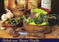Salade aux Gésiers Confits