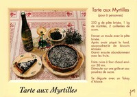 2- Tarte aux Myrtilles