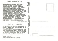 La Tarte aux Mirabelles.