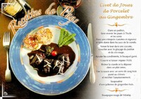 Viande- Civet de Joues de Porcelet au Gingembre