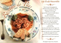 Volaille- Les Œufs Meurette