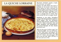 Fromage- Quiche-Lorraine