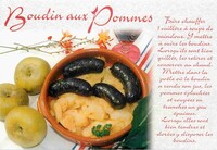 Viande- Boudin aux Pommes
