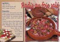 Viande- Radis au Foie Salé