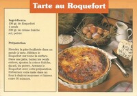 Fromage- Tarte au Roquefort