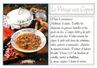 Soupe- Le Potage aux Cèpes