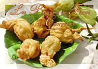 Légume- Beignets de fleurs de Courgettes