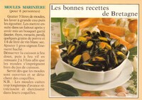 Mollusque- Moules Marinière