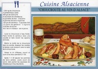 Viande- Choucroute au vin D'Alsace