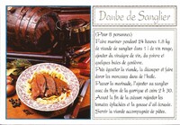 Gibiers à Poil- Daube de Sanglier