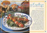 Mollusque- Brochette de Tomates Cerises aux Coquillages