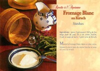 Fromage- Fromage Blanc au Kirsch