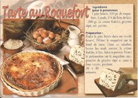 Fromage- Tarte au Roquefort