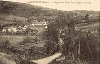 Aigueperse - Importante Scierie locale Lapierre Frères