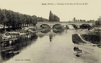 L'Azergues et le Pont du Chemin de Fer