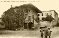 Place du Marché - de Villefranche à Anse la plus belle lieue de France