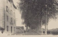 La Gendarmerie et le Boulevard de la Gare