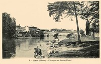 L'Azergues au Panier Fleuri - Lavandières