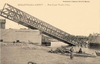 Pont Cassé Tombé à l'eau