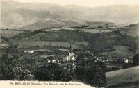 Brullioles - vue Générale, prise du mont Polus