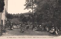 Hôtel des Eaux - La Terrasse - Séjour actuel de la Jeunesse à la Campagne