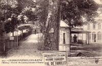 Entrée du Casino, Cascade et Source
