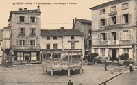 Place du Centre et le Kiosque à Musique