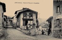Route de Violay et la Grande-Rue
