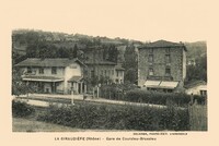 la gare de Courzieu  Brussieu 
