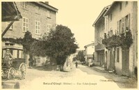 Le Bois d'Oingt - Rue Saint-Joseph