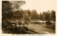 Les Chères - Barrage sur l'Azergues