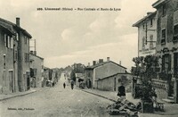 Rue Centrale et Route de Lyon