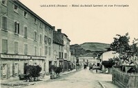 Hôtel du Soleil  Levant et rue Principale