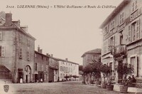 L'Hôtel Guillaume et Route de Châtillon