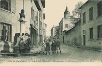 Monument de Malibran et la Grande Rue