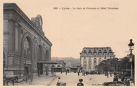 La Gare de Perrache et L'Hôtel Terminus