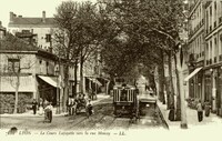 Le Cour Lafayette vers la rue Moncey