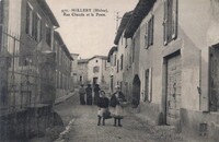 Millery - Rue Chaude et la Poste